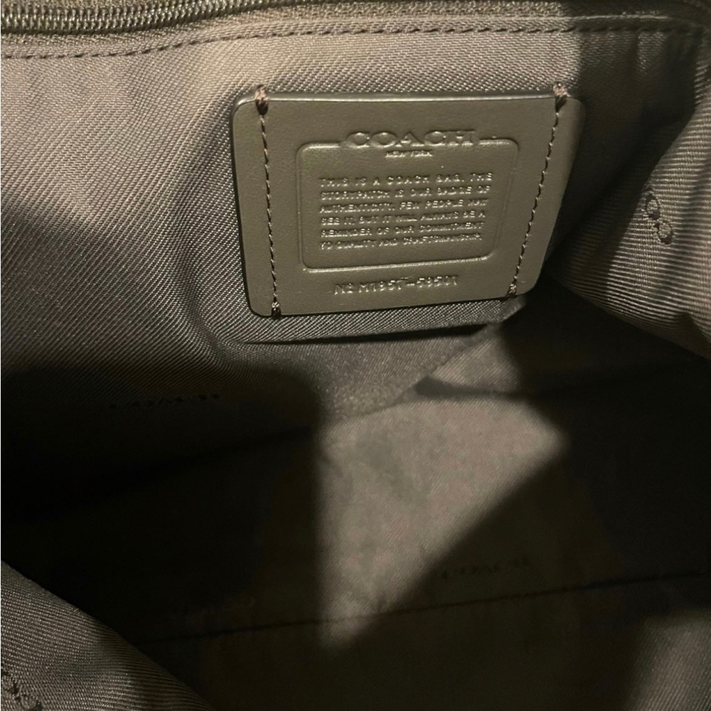 Coach Chestnut Leather Chain Prairie Satchel 59501 - Picture 4 of 5